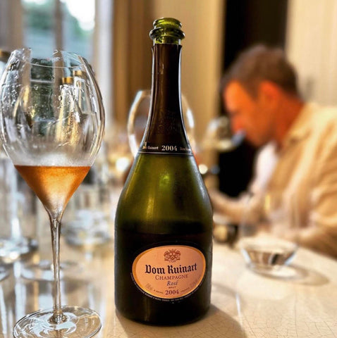 Dom Ruinart champagne - Photo by Ben champagnes