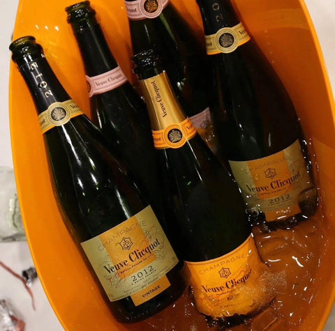 Veuve clicquot champagne bowl, who drinks champagne - champagne season