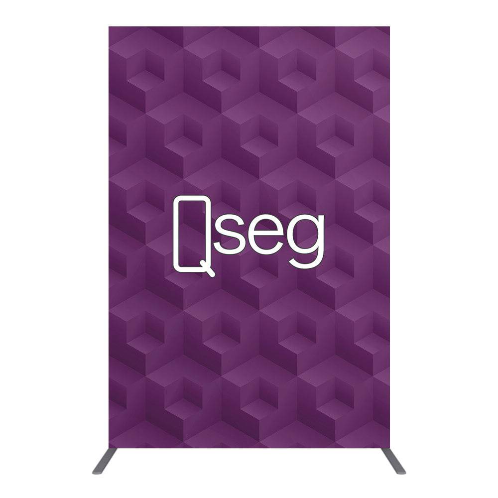 3.3 x 4.9 ft. QSEG Quick Wall Display