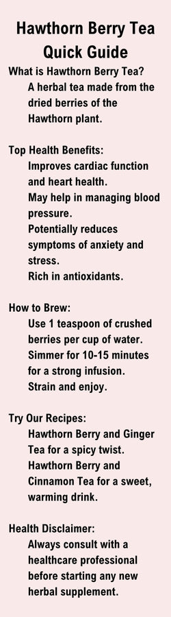 Hawthorn Berry Tea - Quick Guide
