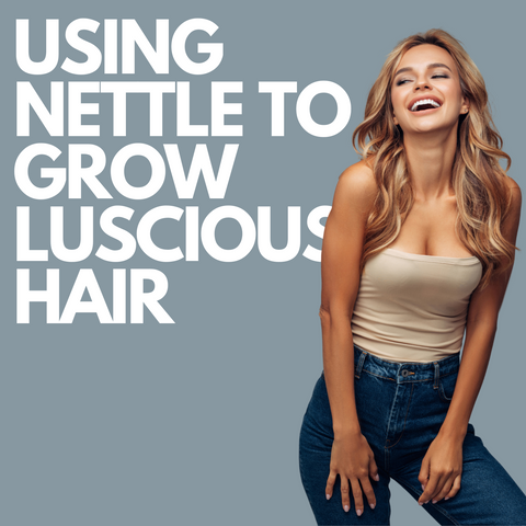 Using Nettle to grow luscious hair image.