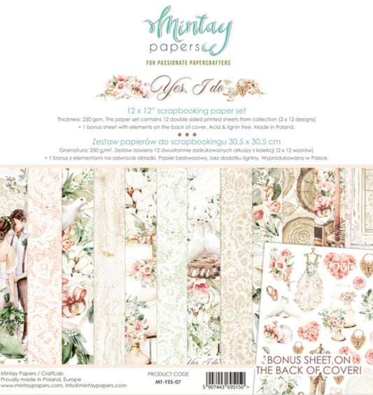 Mintay *** JOY of LIFE *** 12 x12 Double Sided Designer Scrapbooking P –  Creative Treasures