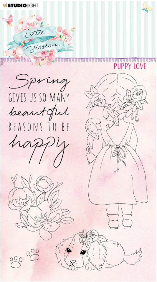 Studio Light Clear Stamp Elements Love Grunge Collection 1 PC nr.206