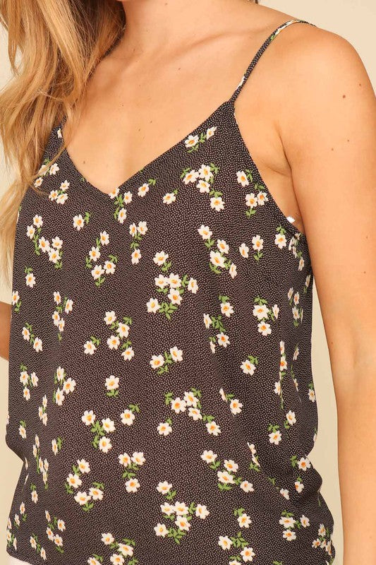 Paisley V-Neck Cami