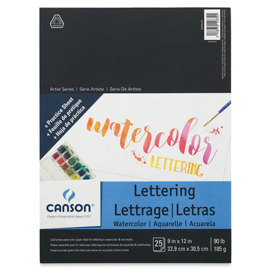 Canson XL Series Black Drawing Paper for Pencil, Acrylic Marker, Opaque  Inks