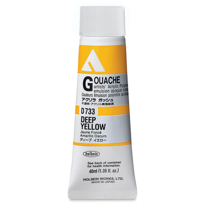 Holbein Acrylic Gouache 40 ml Super Opaque Black