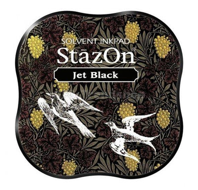 StazOn Jet Black Solvent Ink Pad