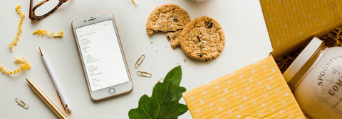 cookies and phone