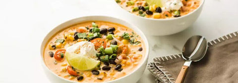 Chicken enchilada soup