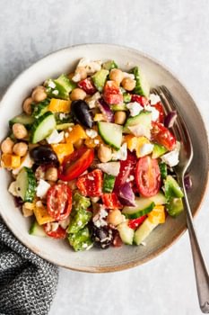 Chopped Chickpea Salad