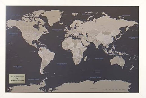 world travel map