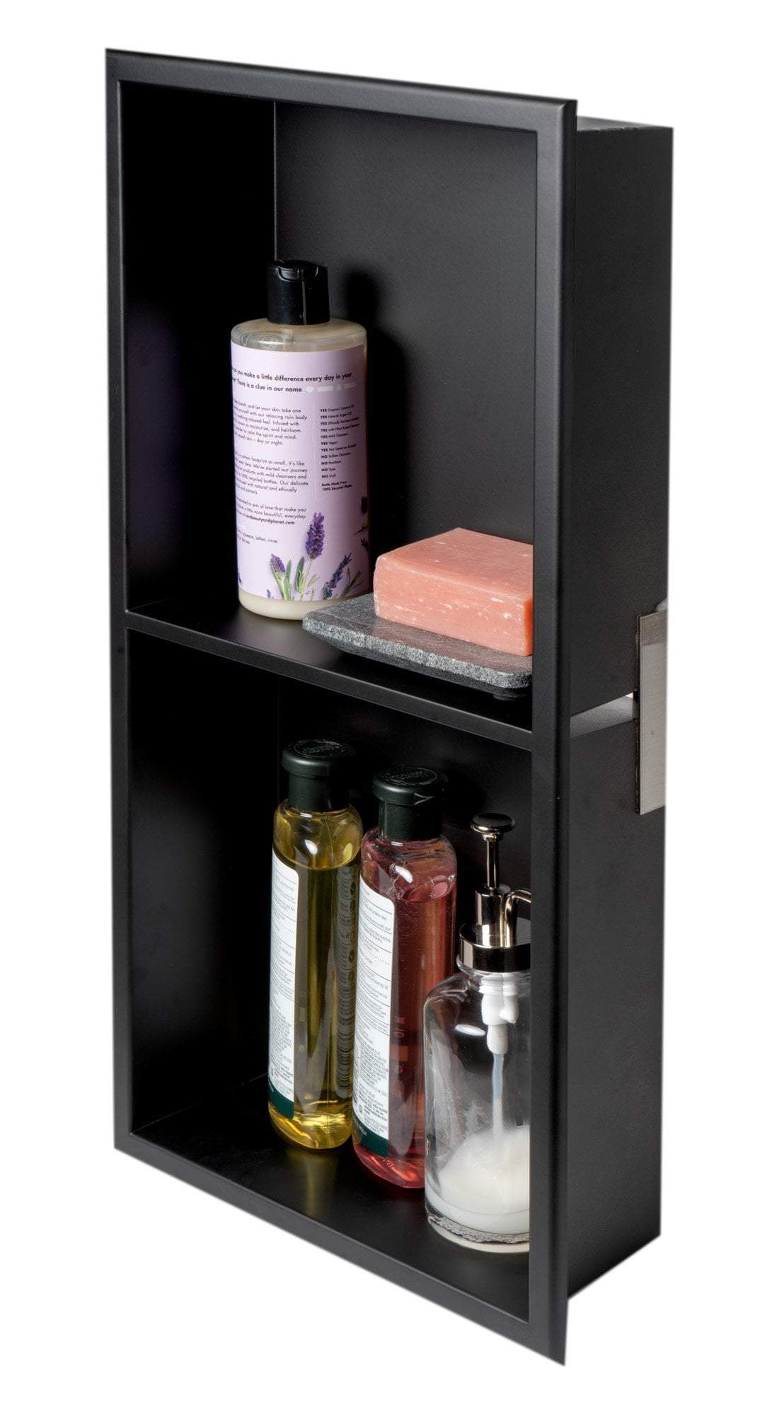 at Home Black Metal Shower Caddy, 24