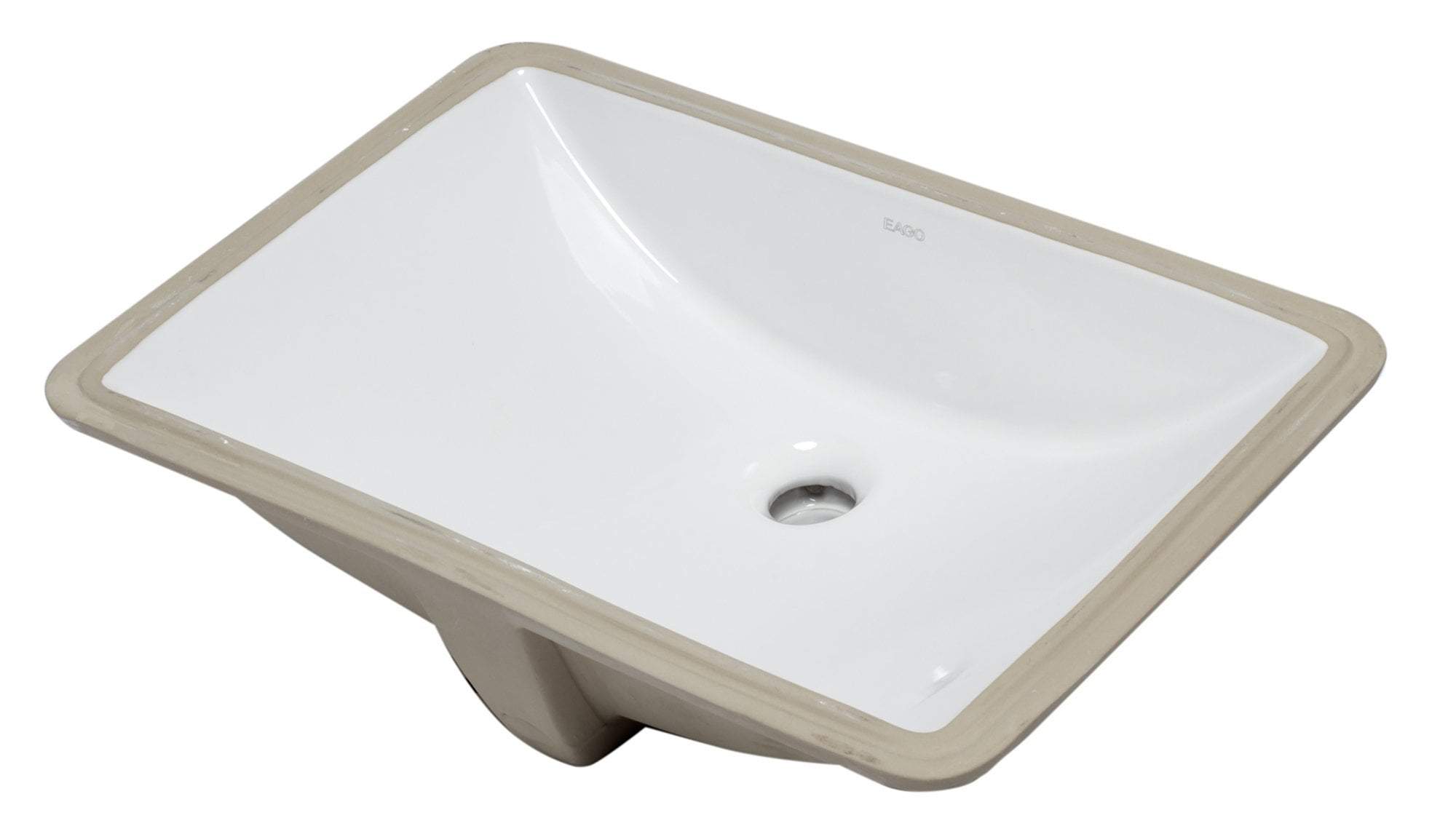 Ipt Sink Company Rectangular Glazed Ceramic Undermount Bathroom