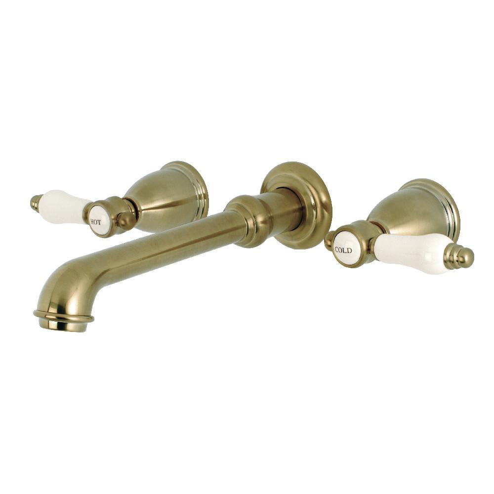 Kingston Brass Bel-Air Wall-Mount Bathroom Faucet - Luxury Bath