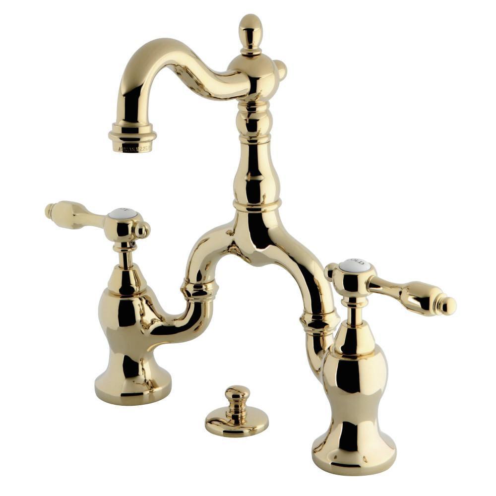 Kingston Brass Tudor Bridge Bathroom Faucet Luxury Bath Collection