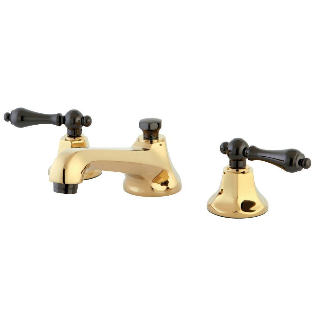 Kingston Brass Water Onyx Widespread Bathroom Faucet - Luxury Bath