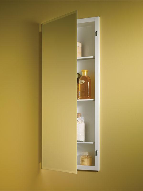 Cove 16 x 36 Recess Mount Glass Shelves Medicine Cabinet