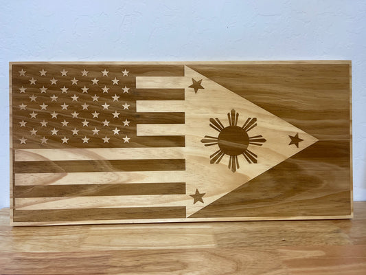 UAB Blazers 20'' x 36'' Etched Wood Flag