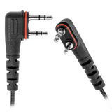 Icom S2B connector, profile and back