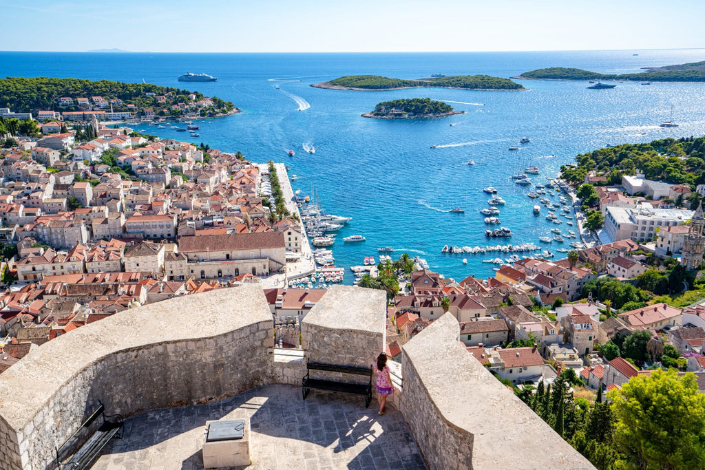 Croatian Town and Scenary