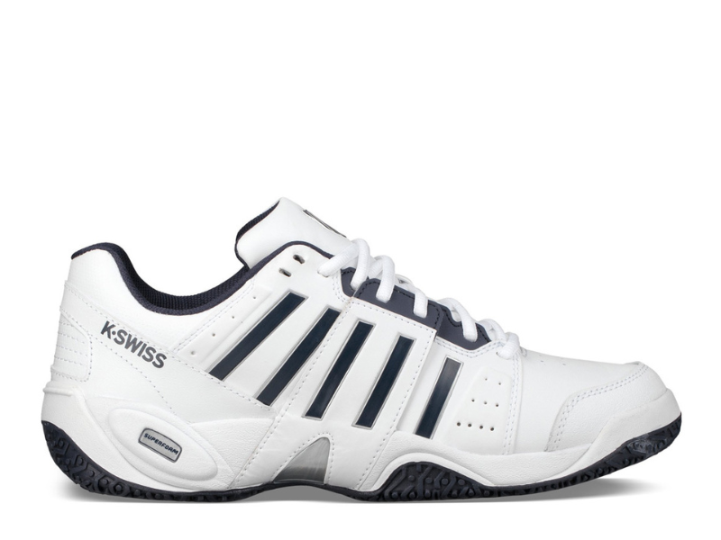 voelen output slinger K-Swiss Bigshot Light 3 Omni Ladies Tennis Shoe (White/Silver) – Gotto  Sports Belfast