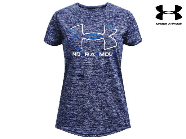Blue, Under armour, T-shirts, Womens sports clothing