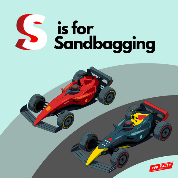 S es para el vocabulario de prueba de pretemporada F1 Sandbagging