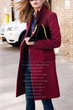 Online-clothing-thick-solid-color-button-coat