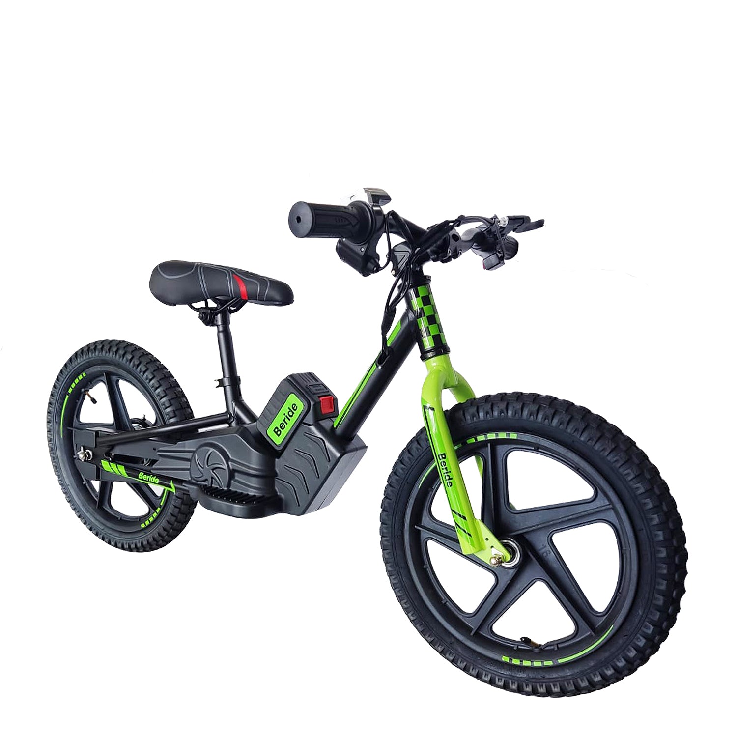 Bicicleta Eléctrica Infantil BeRide Aro 16 Negra Bebesit