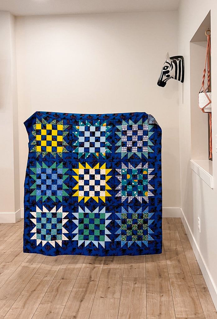 Sunflower Patch Throw Quilt