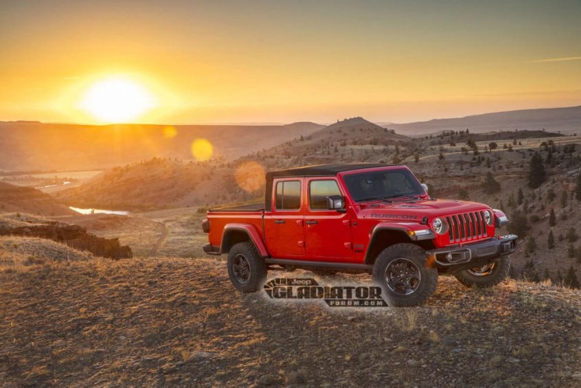 2020 Jeep Gladiator JT pictures and specs