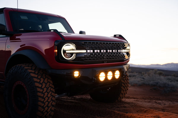 rigid lights on ford bronco bomber bumper