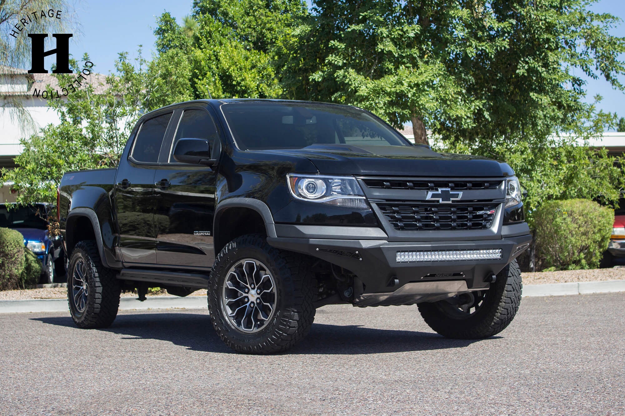 2017-2020 Chevy Colorado ZR2 Stealth Fighter Front Bumper | Heritage - Addictive Desert Designs product image