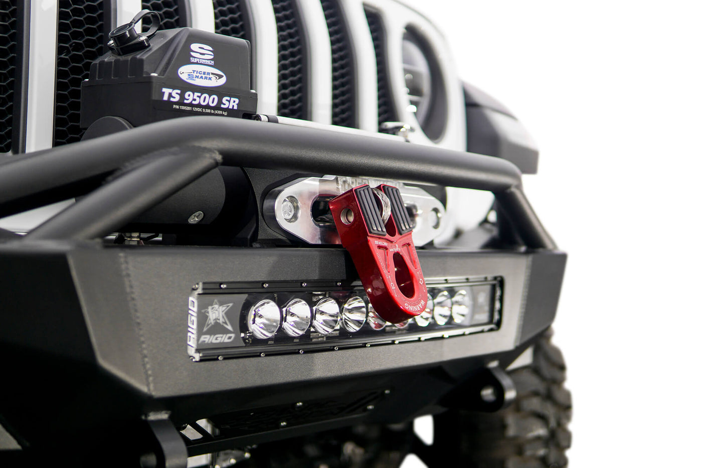 2018 - 2022 Jeep JL/JT Stealth Fighter Winch Front Bumper