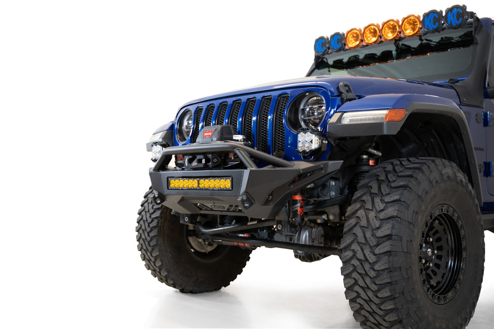 Jeep JL & JT Winch Front Bumper | Stealth Fighter – Addictive Desert Designs