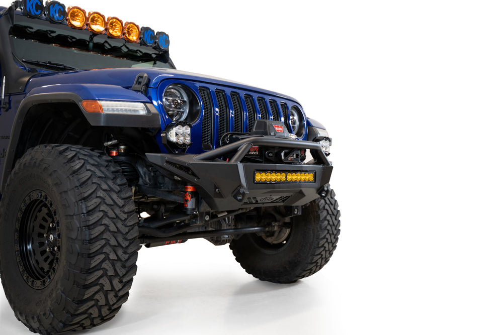 Jeep JL & JT Winch Front Bumper | Stealth Fighter – Addictive Desert Designs