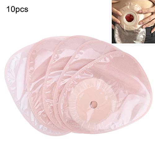 10pcs Pack One Piece System Ostomy Bag Medicals Drainable Pouch Colos Ninelife Europe