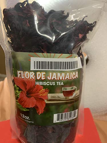 Flor de jamaica hibiscus Tea 12 OZ(pack of 4)Total 48 OZ | NineLife - Europe