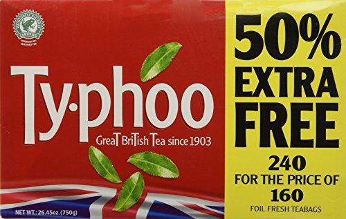 Typhoo Tea Bags 160bags Plus 80 Bags 480 Teabags Pack Of 2 Ninelife Europe