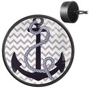 Image of 2 Piece Car Aromatherapy Essential Oil Diffuser Vent Clip - Nautical Anchor - Passion Fruit Floral