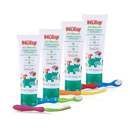 nuby all natural toothpaste