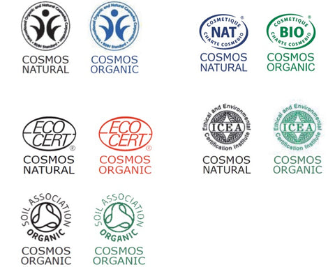 cosmos organic natural logo écologique bio ecocert