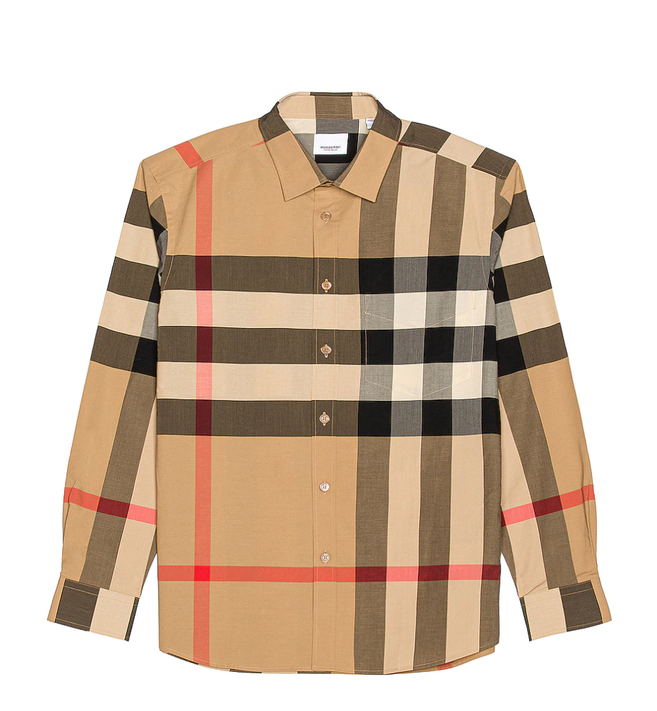 BURBERRY SOMERTON CHECK LONG SLEEVE SHIRT – TheLuxeLend