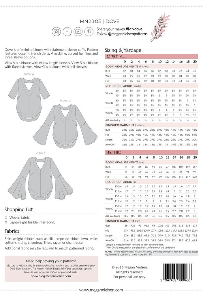 Protea Capsule Wardrobe Sewing Pattern by Megan Nielsen