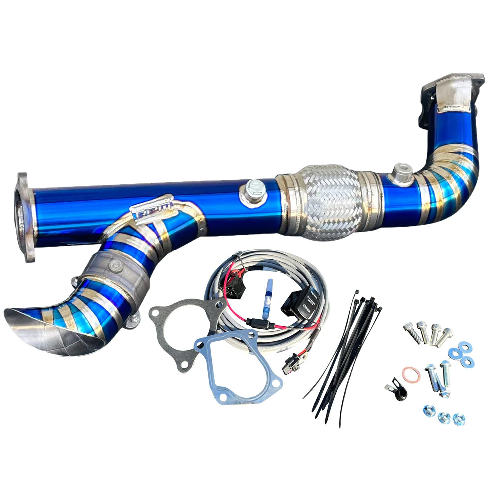 RPM SxS Polaris RZR TITANIUM E-Valve 3" Electronic Dump Valve Exhaust ~ XPT, Pro XP, Turbo R, Turbo S