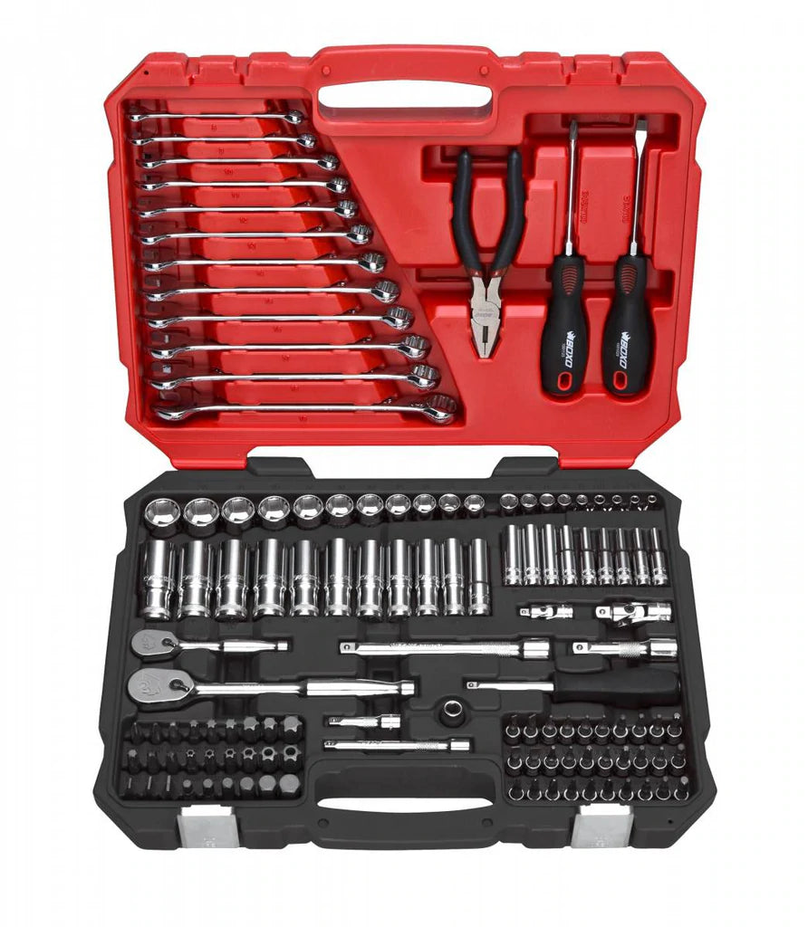 40 Pc. Adventure Motorcycle Off-Road Tool Kit & Tool Roll - Boxo PA923