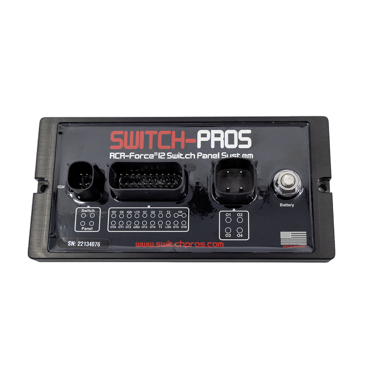 Switch Pros RCR-FORCE® 12 SWITCH PANEL POWER SYSTEM