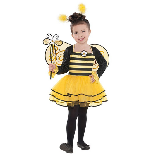 Bumblebee Fairy Footless Tights Child Size