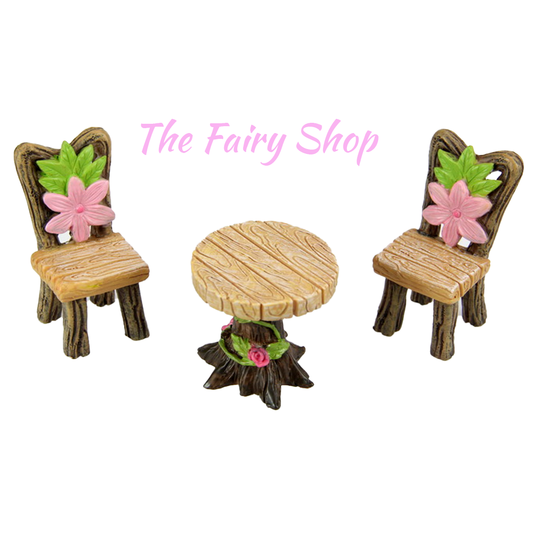 fairy garden table and chairs