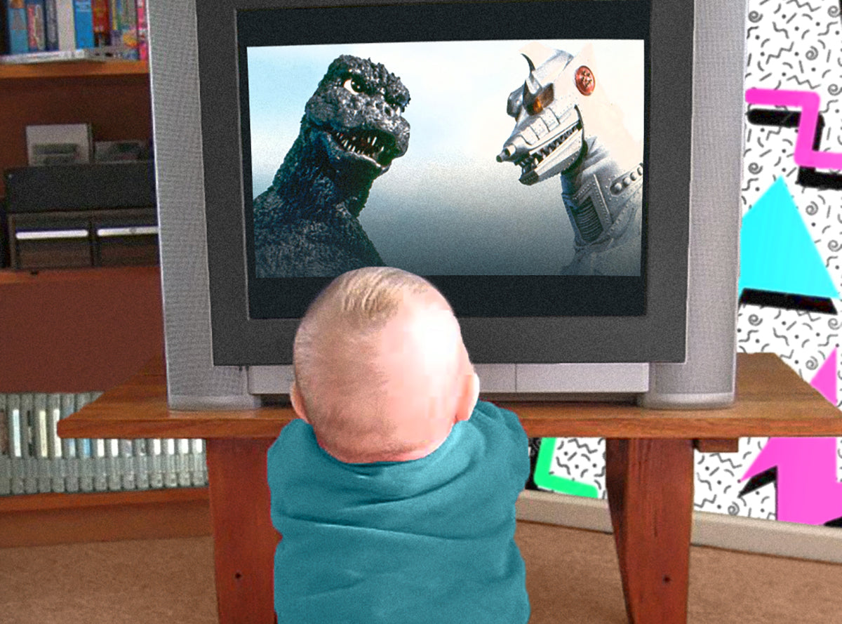 watching Godzilla vs Mechagodzilla as a kid